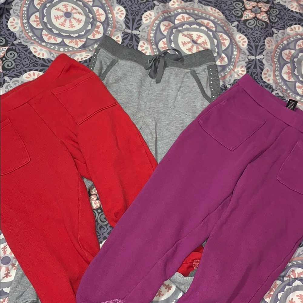 3 piece sweat pants
